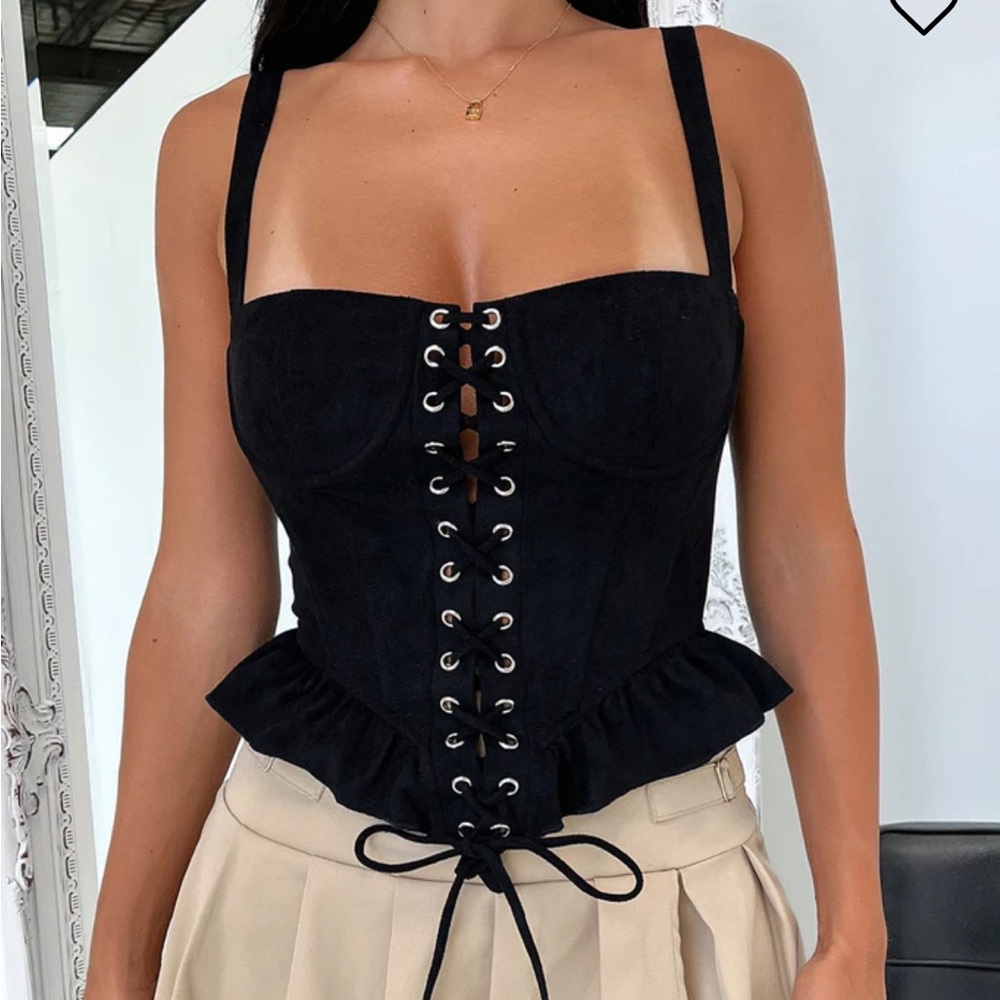 Lioness Corset Black